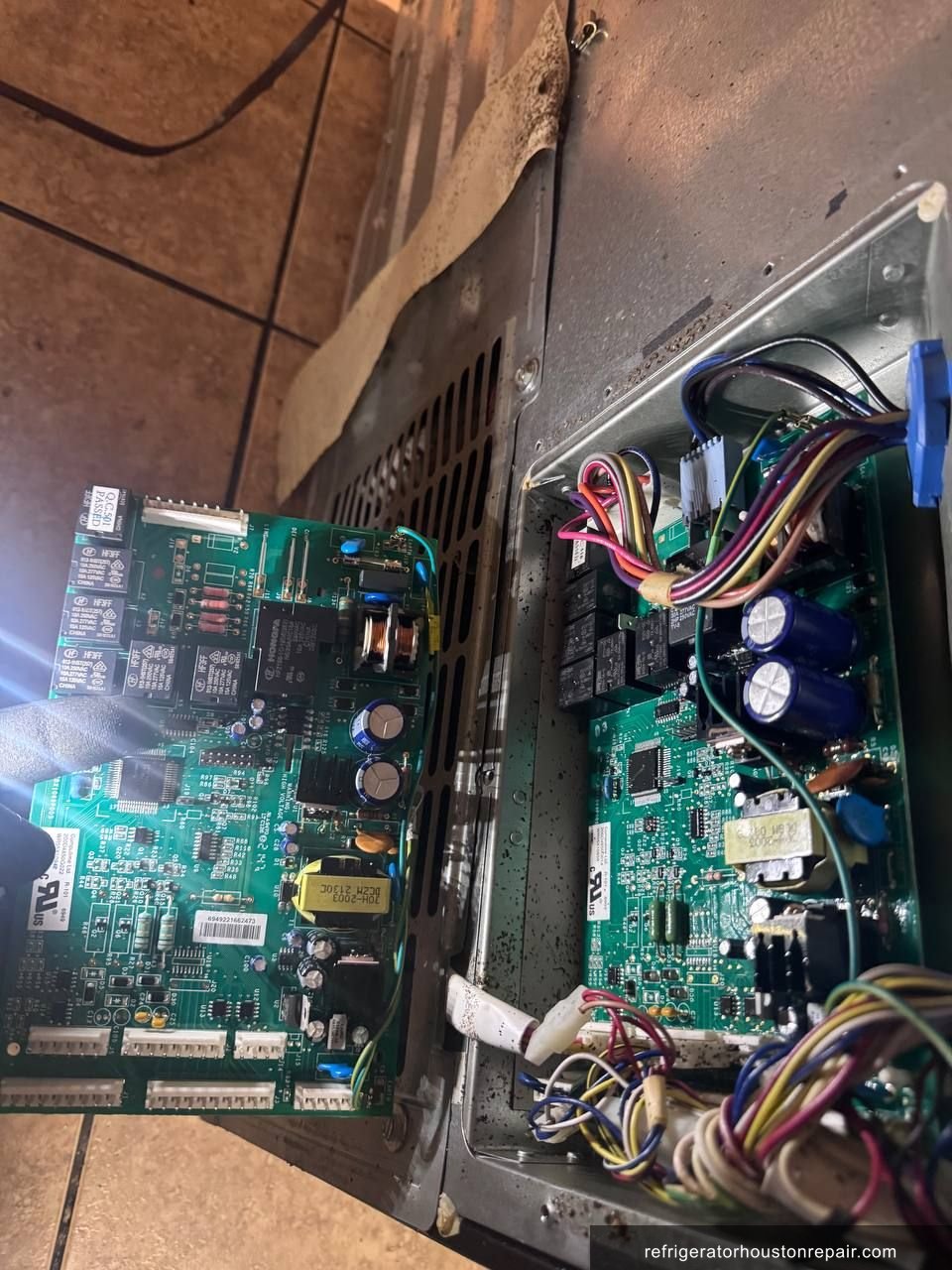 GE GSS25LGTC BB repair in Katy, TX — photo 3
