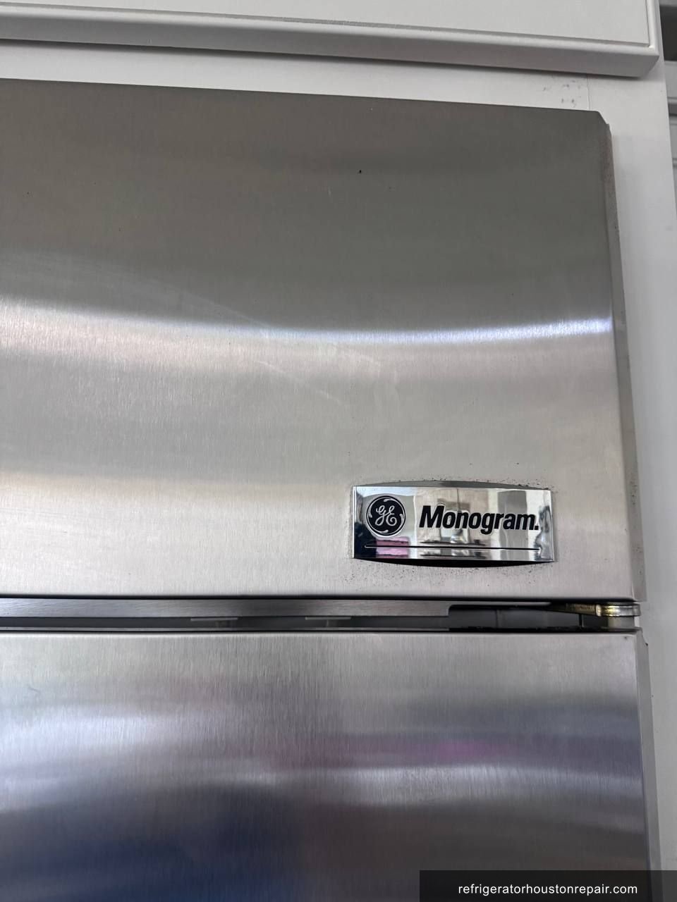 GE Monogram ZISS480DXCSS appliance label