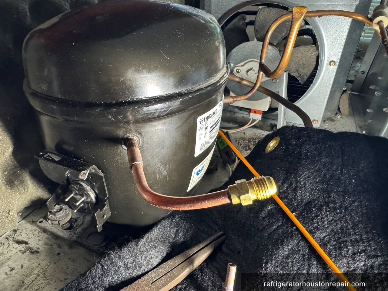 KitchenAid KSSC48FTS02 repair in Houston, TX β photo 4