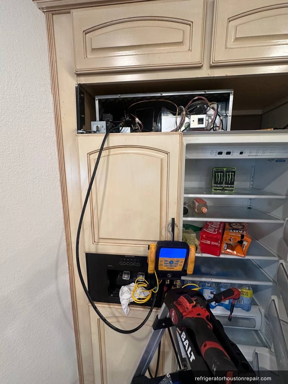 KitchenAid KSSO48QMB00 repair in Houston, TX β photo 1