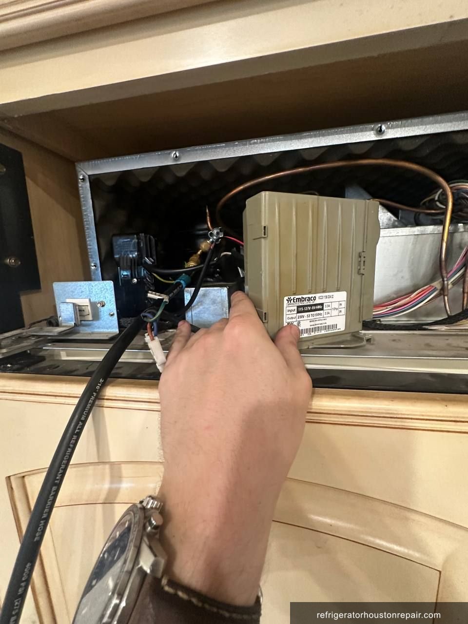 KitchenAid KSSO48QMB00 repair in Houston, TX β photo 3