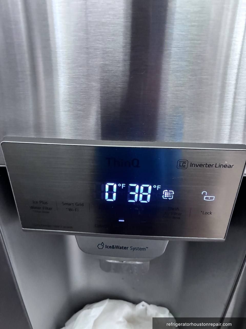 LG LEXS26073S/10 repair in Cypress, TX β photo 3
