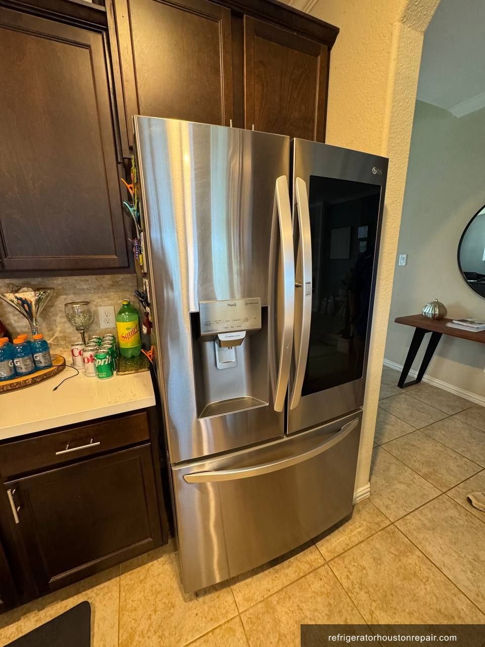 LG LFXS26596S: Compressor Failure β No Cooling in Houston, TX