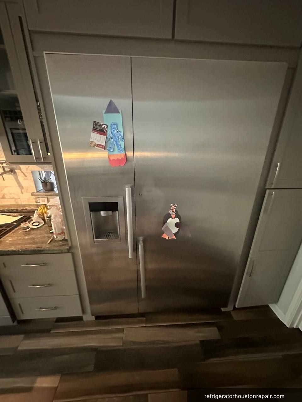 Miele K 1901 SF/45: Door Handle Reattachment & Door Panel Rebuild in League City, TX