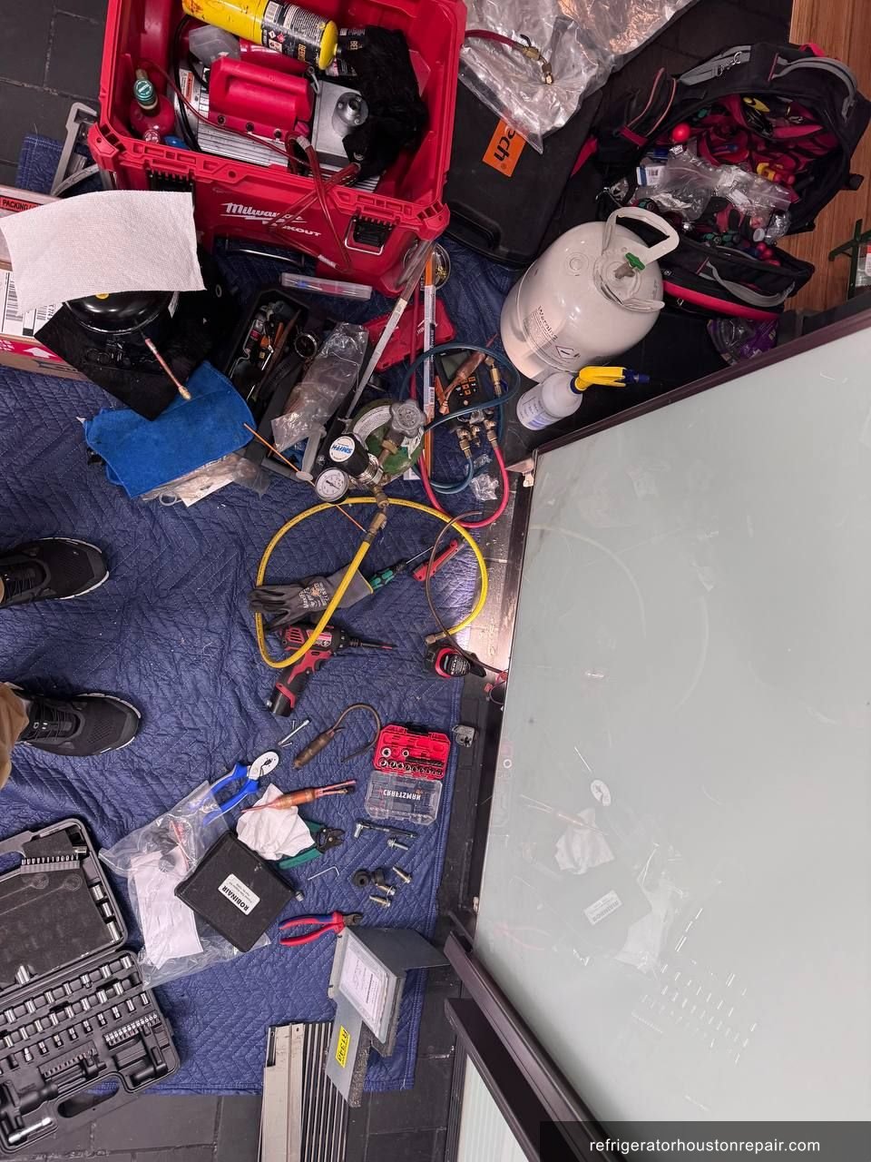 Sub-Zero 601F/36 repair in Cypress, TX — photo 4