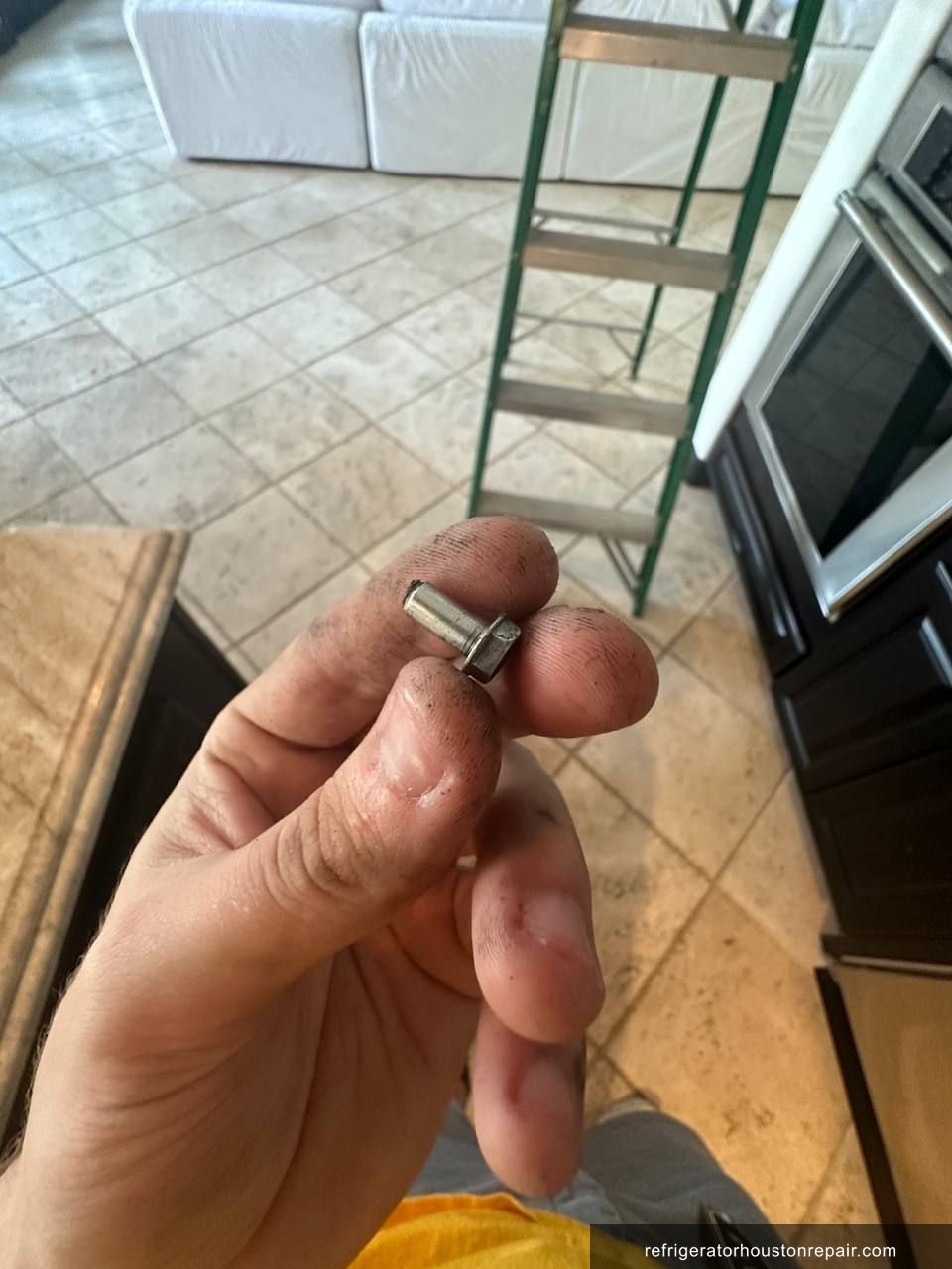 Thermador T48BR820NS02 repair in Kemah, TX β photo 3